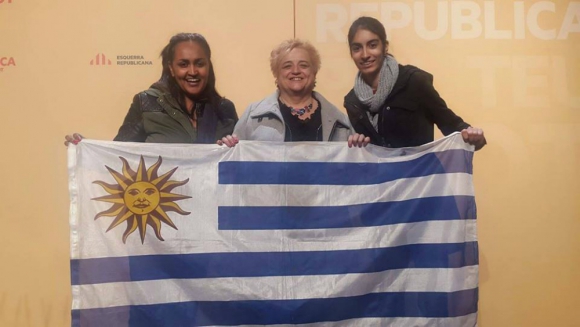 Ana Surra, uruguaya, diputada en España por el partido independentista ERC. Foto: Facebook Ana Surra.